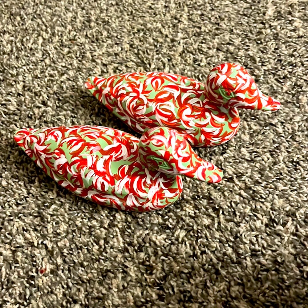 Painted swans